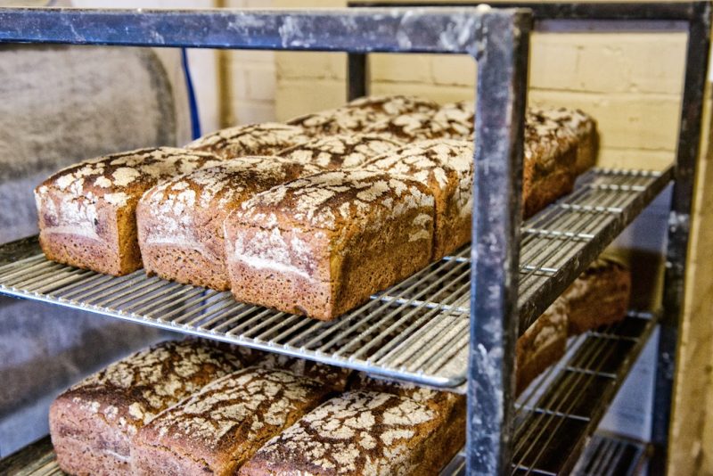 Bakery: Freshly baked loaves