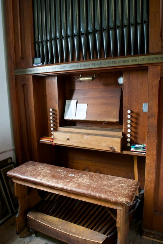 Organ in Faversham, Kent by 'Father Willis'