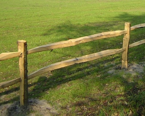 Sussex Rail post and and rail fencing