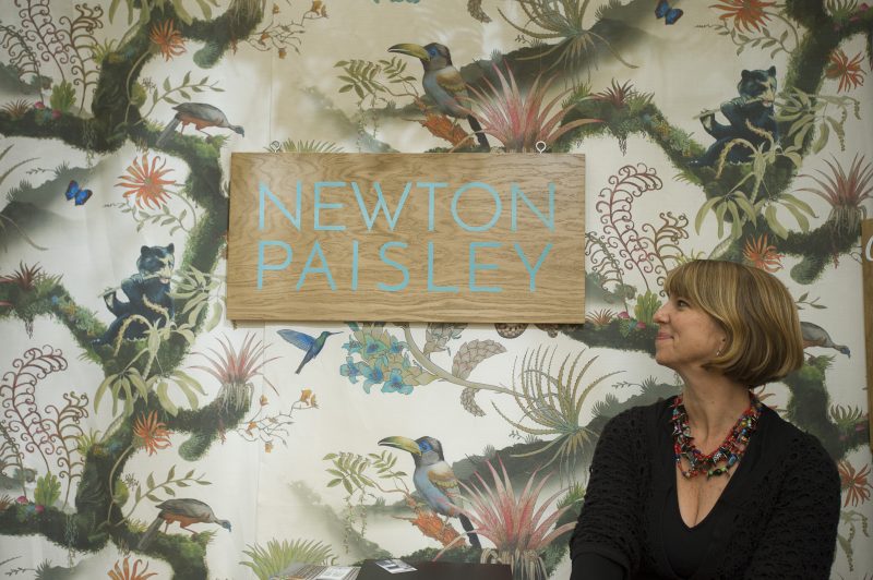 Newton Paisley fabrics, conservation, Susy Paisley