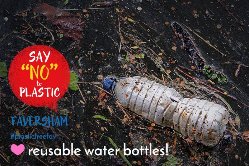 Another tip is to reuse plastic bottles