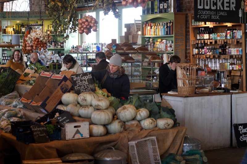 The Goods Shed covered farmers market in Canterbury