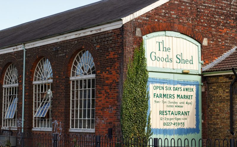 The Goods Shed is a brilliant example of a once derelict building given a new use