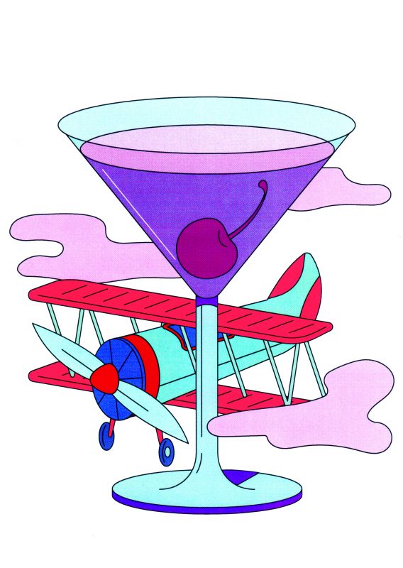 Aviation: violets and cherries
