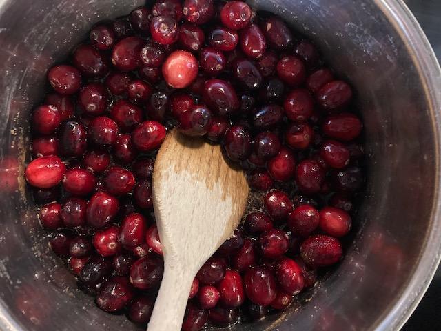 Cranberries, a vital ingredient for all Christmas feasts