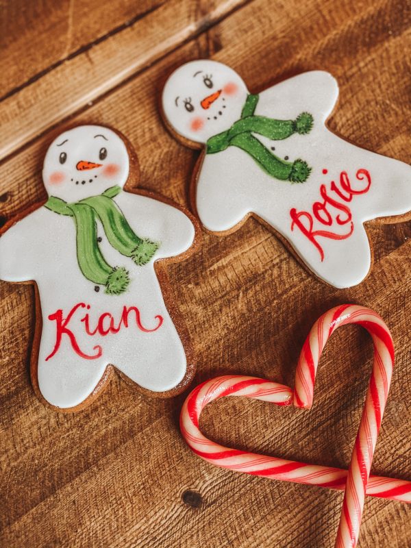 Personalised gingerbread people