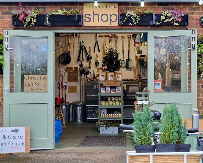 Pic 3 The Edible Culture Christmas shop has ethically and sustainably sourced gifts for adults and children as well as locally grown Christmas trees and wreaths.