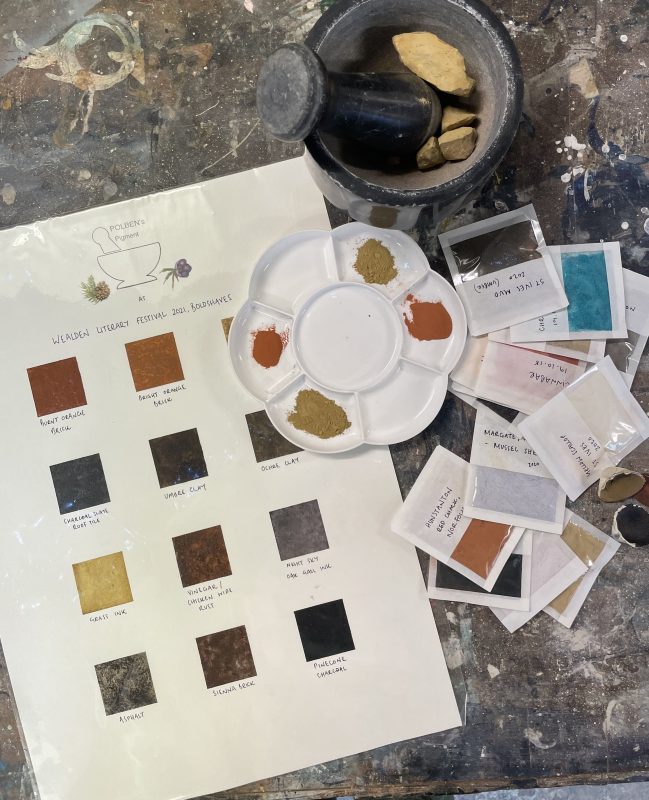 Learn to make natural pigments as part of this year's Chelsea Fringe