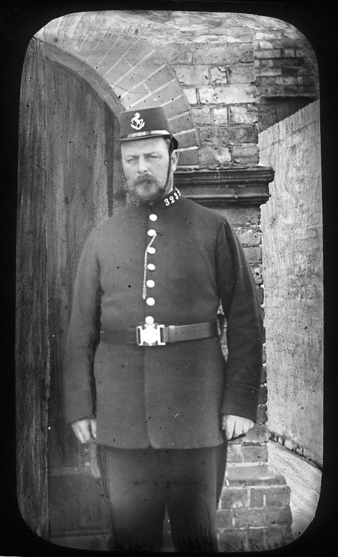 Sergeant Acton of Faversham Police Force (photo: Fleur de Lis Museum Collection)