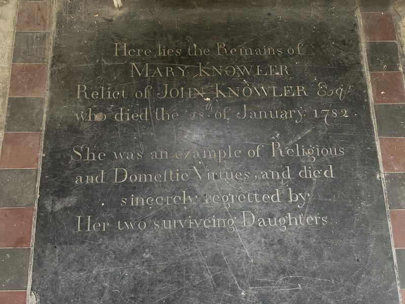 'An example of religious and domestic virtues': Mary Knowler, an 18th century Faversham woman