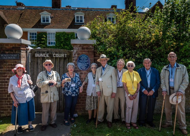 A reunion of former Bunce School pupils