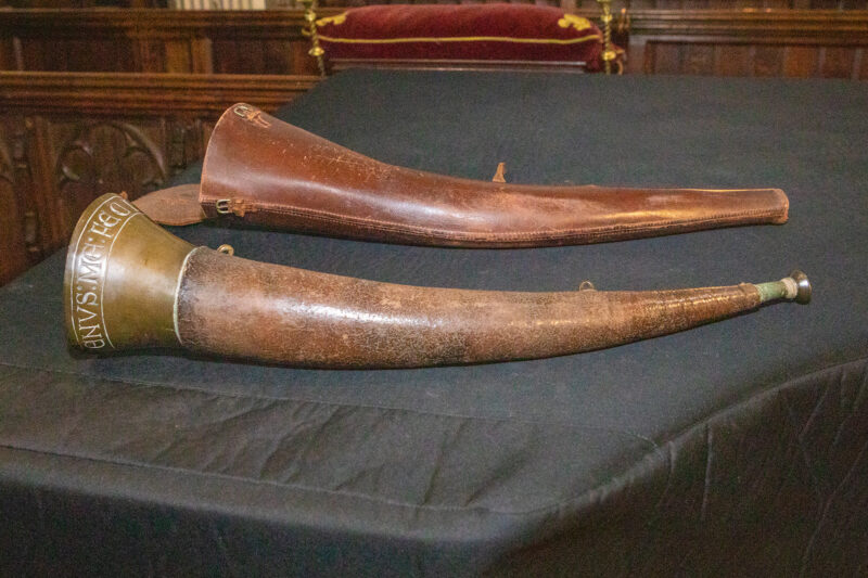 Faversham moot horn and its (modern) case
