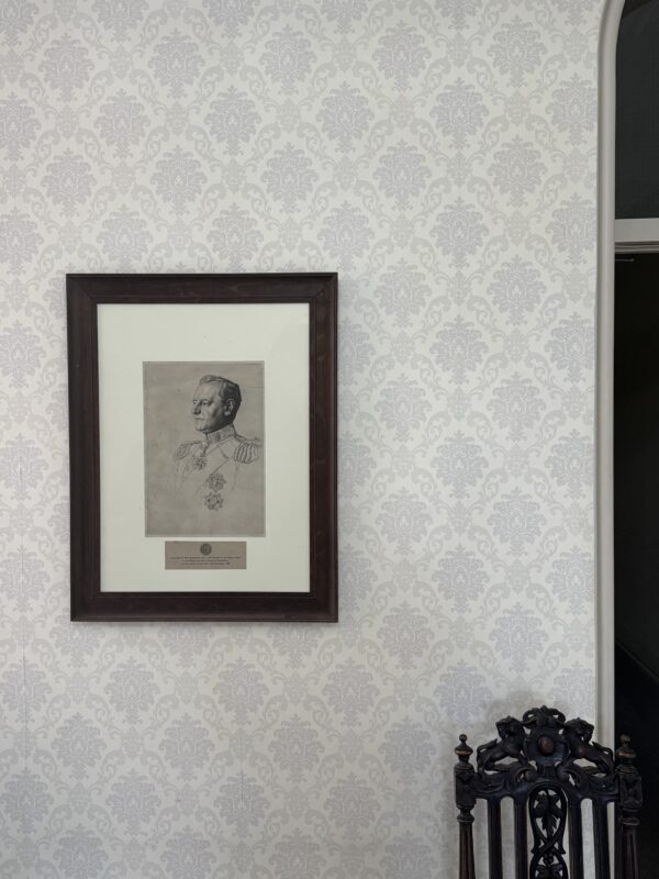 The portrait of the 7th Earl Beauchamp as Lord Ward of the Cinque Ports hanging in The Alexander Centre in Faversham