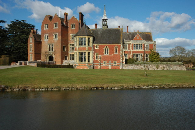 Madresfield Court, the family seat in Malvern of the Earl of Beauchamp