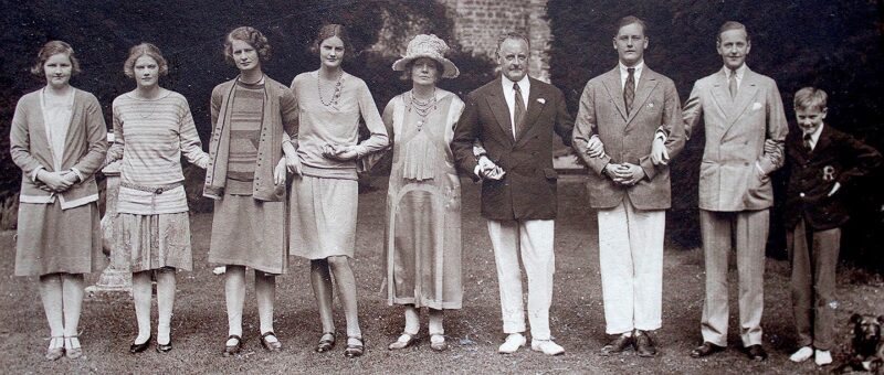 The Lygon family at Walmer Castle (English Heritage website, copyright unknown)