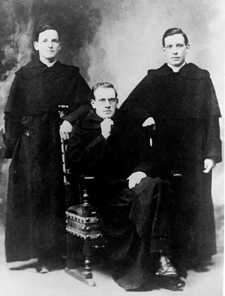 The Lynch brothers from County Wicklow (l-r) Malachy, Elias, Kilian