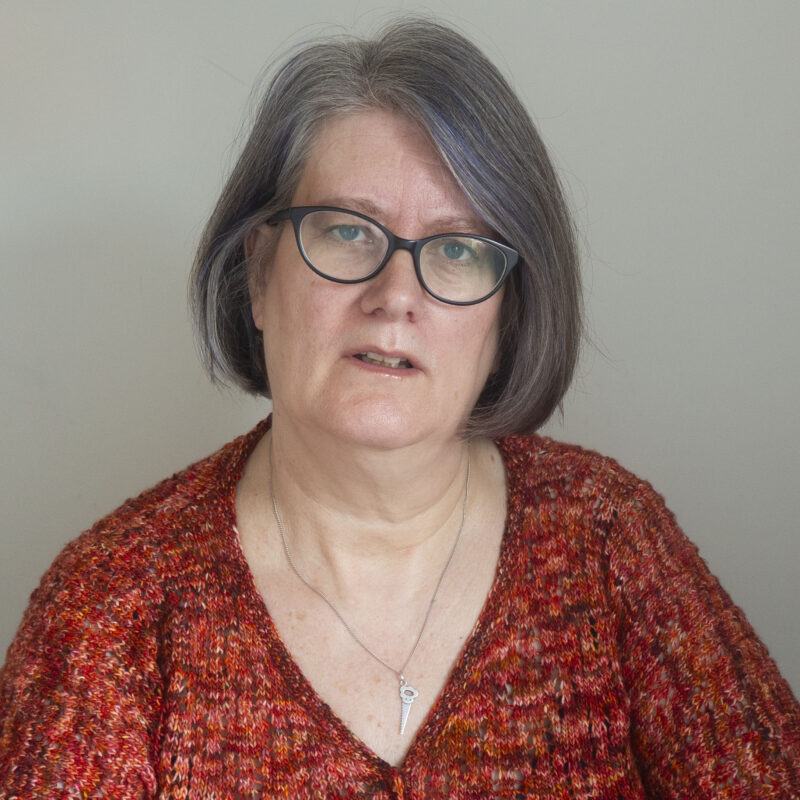 Bronagh Miskelly, the Editor of the Faversham Firework