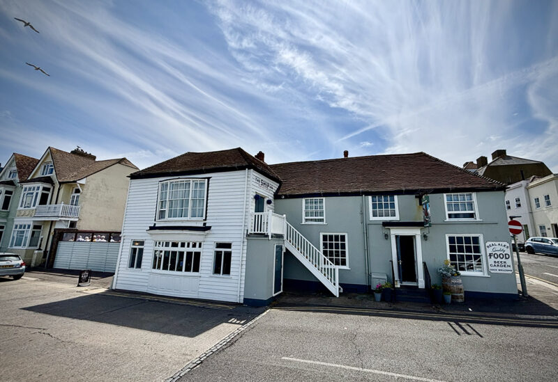 The Ship Inn, haunt of smugglers and fisherman before Herne Bay's refinement