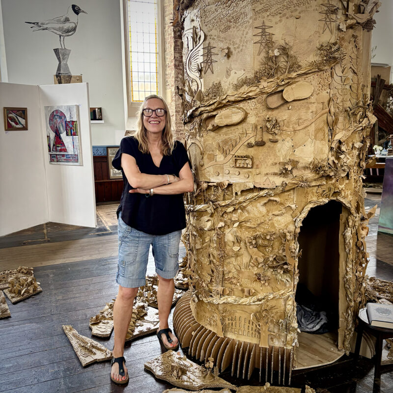 Sarah Baulch and the Sanctuary exhibition