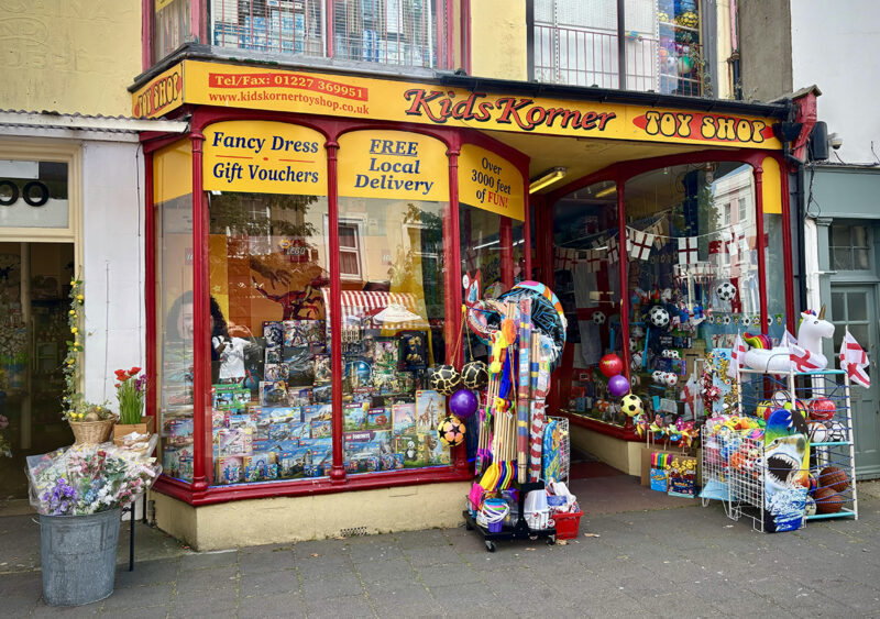 Kids' Korner - two floors of toys and games