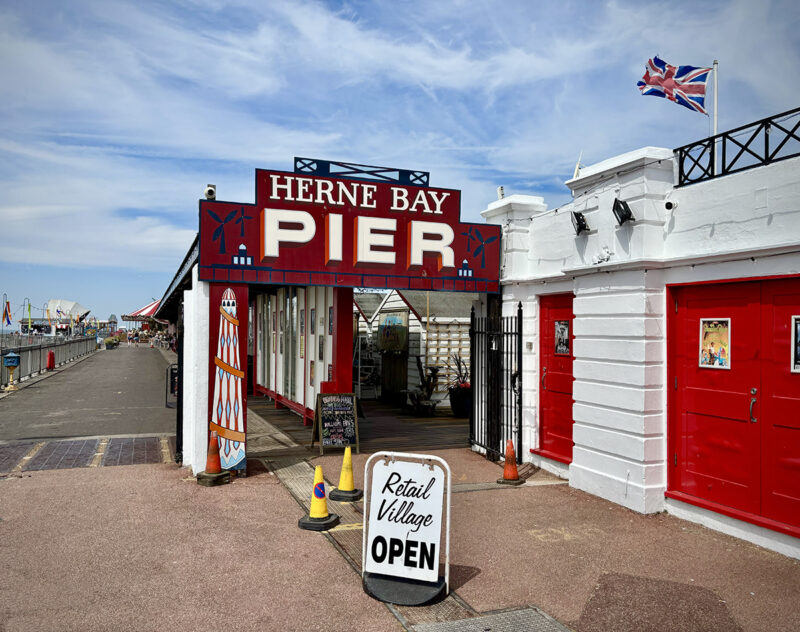 Herne Bay Pier today