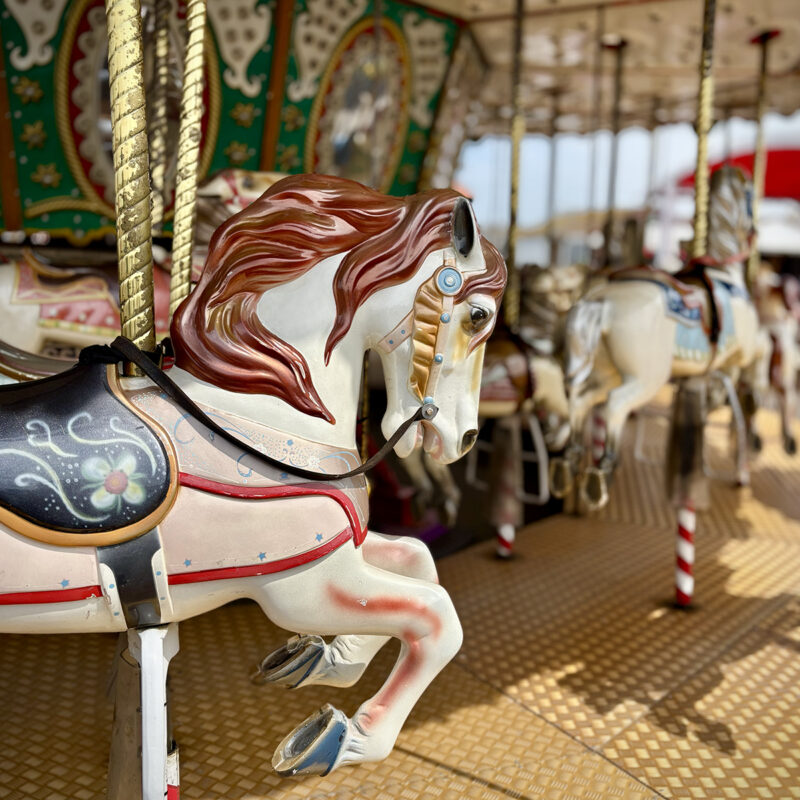 A Merry Go Round on the Pier