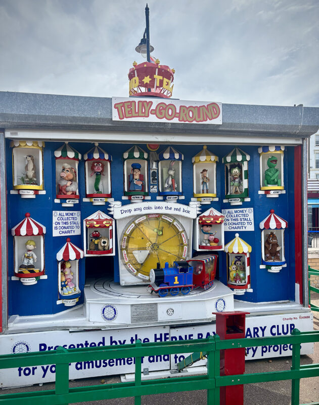 The Telly-Go-Round near the Pier