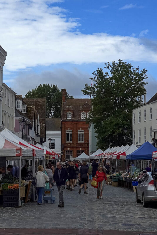 The Garden Market with some 20 stands
